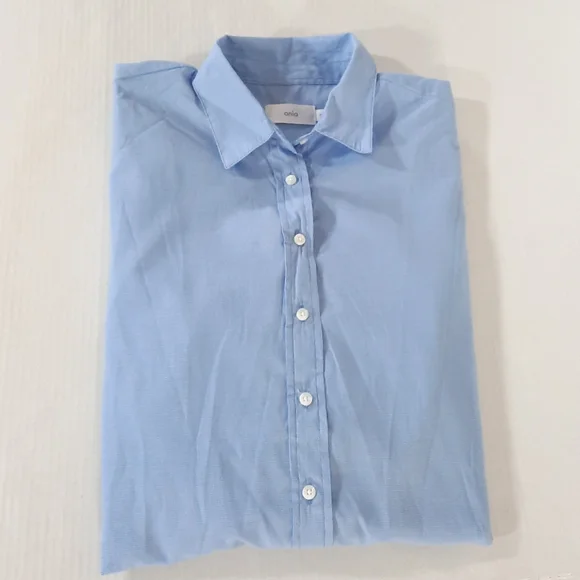 Onia Long Sleeve Button Down Shirt Dress Cover Up